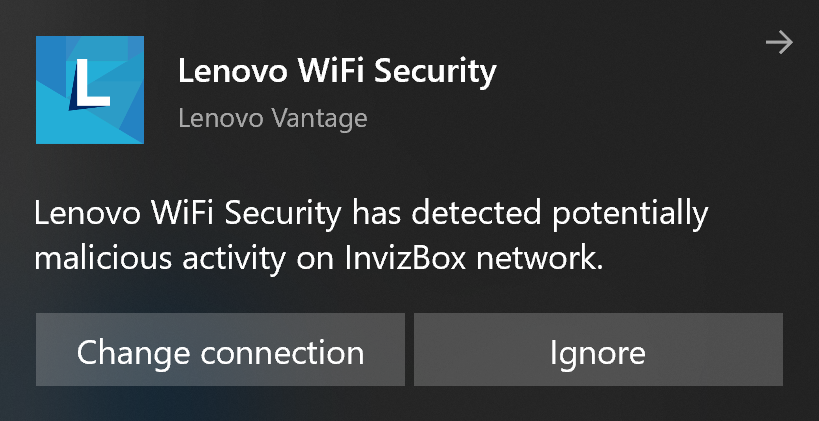 Lenovo Wifi Security အကြောင်းအားလုံး