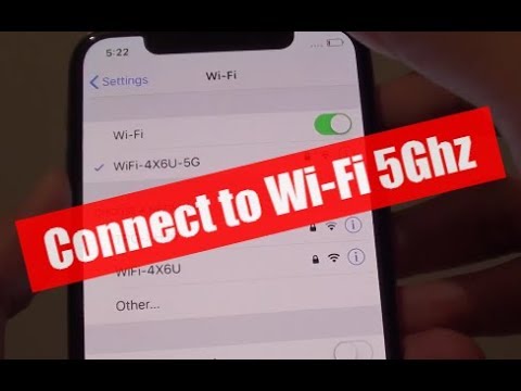 Kann das iPhone eine Verbindung zum 5Ghz-WLAN herstellen?