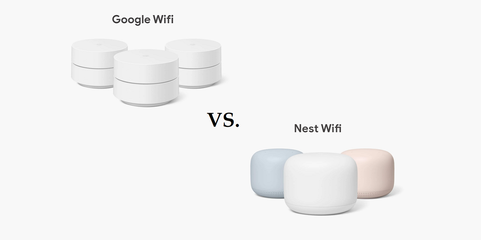 "Google Wifi" ir "Nest Wifi": išsamus palyginimas