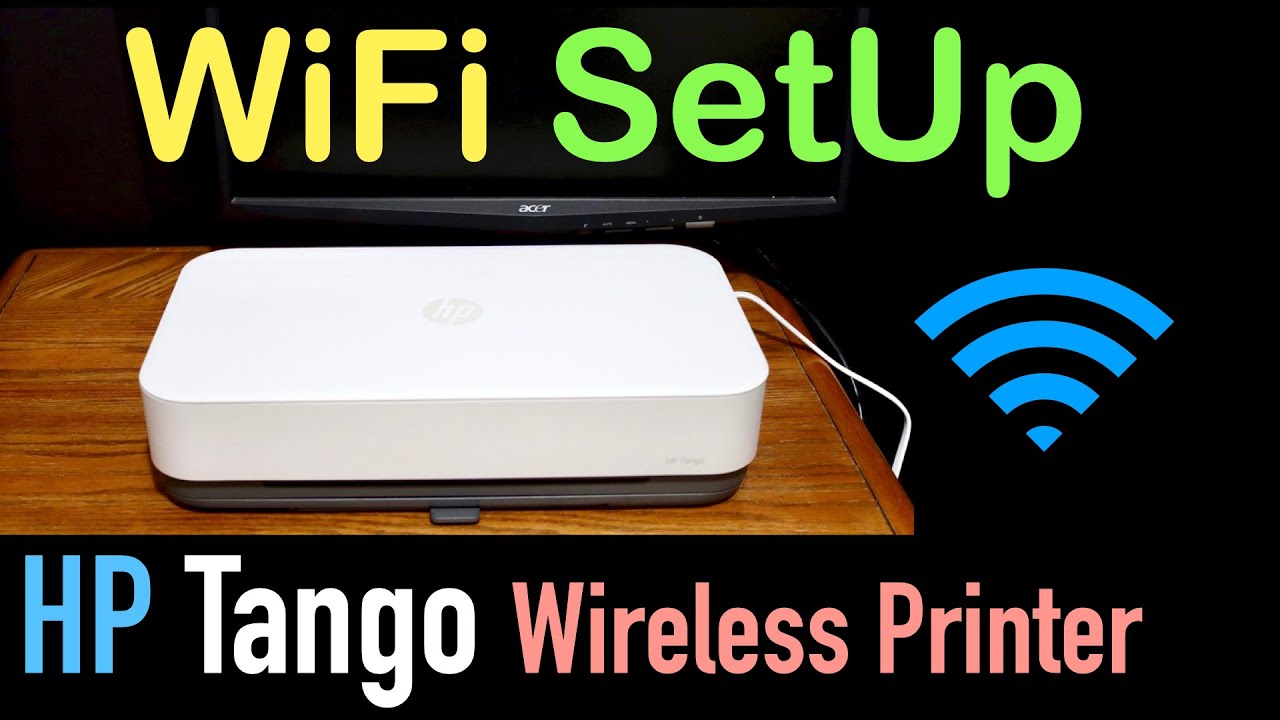 كيفية توصيل HP Tango بشبكة WiFi