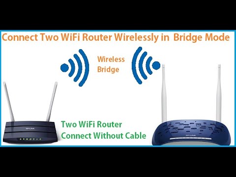 როგორ დააკავშიროთ WiFi როუტერი სხვა Wifi როუტერს მავთულის გარეშე