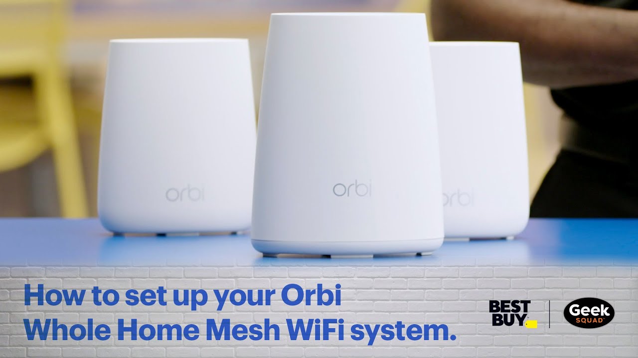 Šiame vadove sužinosite, kaip nustatyti "Orbi" "WiFi" plėstuvą